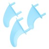 Surfboard Fins Soft Top Tri Fin Set PVC Plastic for