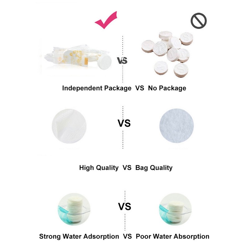 500pcs bag Disposable Facial Mask NOn Woven Compressed Face Mask