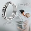 Mabohity Anxiety Ring Spin Sun Moon Lightest G23 Titanium Gold