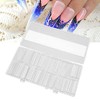 No C Curve Square Flat Nail Tips, 240 Piezas de