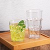 24 Pack Clear Plastic Drinking Glasses, 8 oz Shatterproof Stackable
