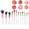 12pcs Portable Makeup Brush Set Eye Shadow Concealer Blusher Brush