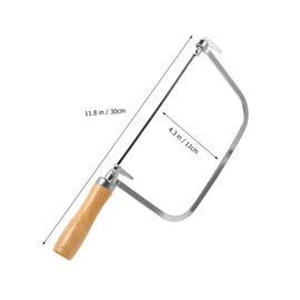 COHEALI 1 Set U Shaped Curve Saws for Woodworking Saws with Removable Blades Ergonomic Design for DIY Craft Projects Practical and Durable Cutting Tools