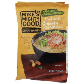 MIKES MIGHTY GOOD Organic Fried Garlic Chicken Ramen, 2.2 OZ