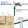 EAISMON Frameless Shower Door Seal Strip 4 Pack x 39