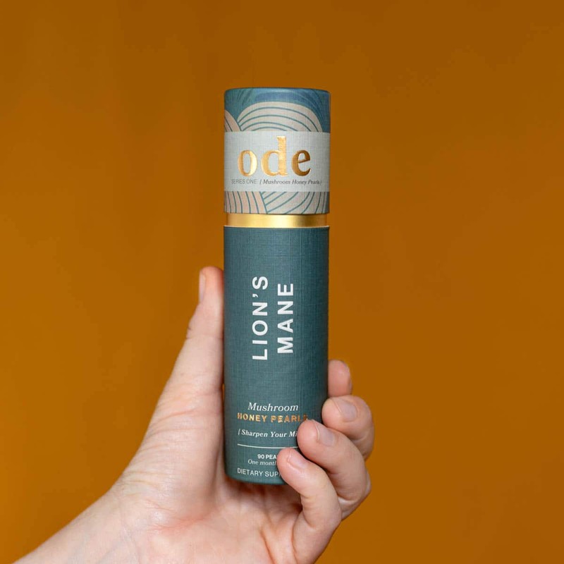Ode Health Lions Mane Honey Pearls, 90 Pearls