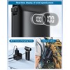 Electric Compressed Air Duster Cordless: 60 MPH High Wind Speed