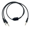 Seadream Audio Y Splitte Cable 1.64FT;3.5mm 1 Male to 2