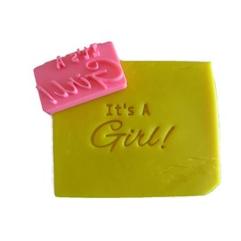 It's a Girl stamp for many uses