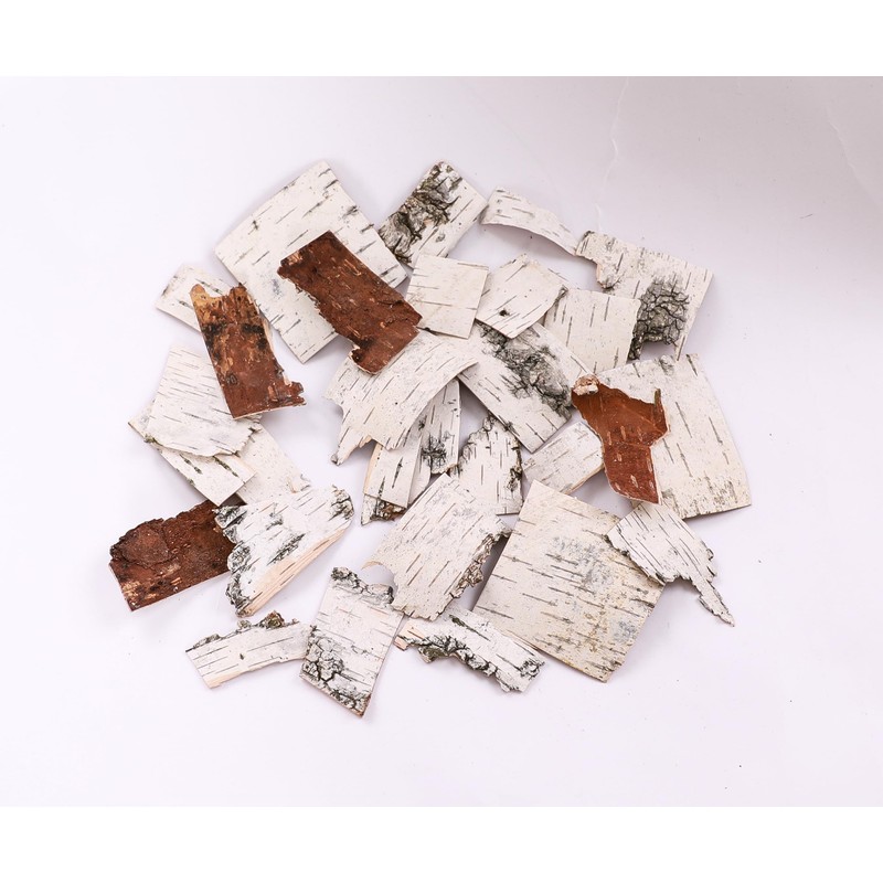 Natural Birch Bark Sheets for Decor Craft Different Sizes of