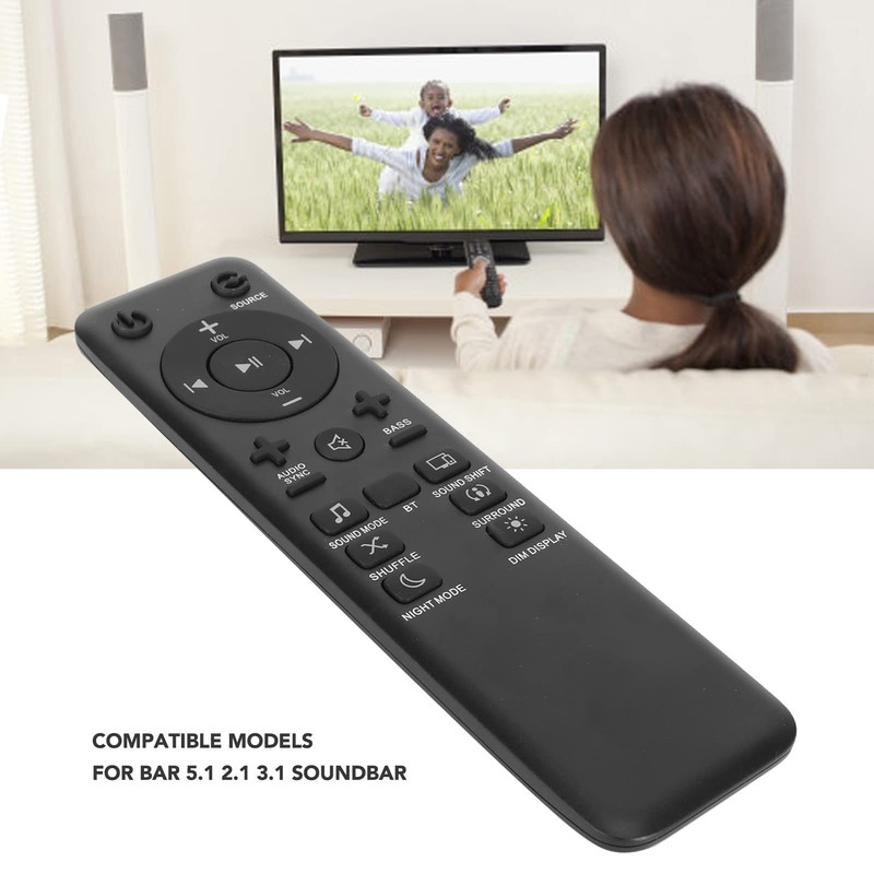 Soundbar Remote Control Replacement for Bar 5.1 Bar 3.1 Bar