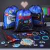 140 Pcs Video Game Party Favors Gamer Birthday Supplies