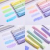 COLNK Glitter Highlighter Pen,Chisel Tip,Metallic Highlighters for Journal Planner, Highlighting,