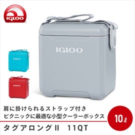 Igloo Red 11 Qt Tag-A-Long Too Hardsided Strapped Cooler