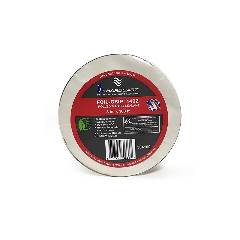 Rolled Mastic Duct Sealants Foils 3'' X100
