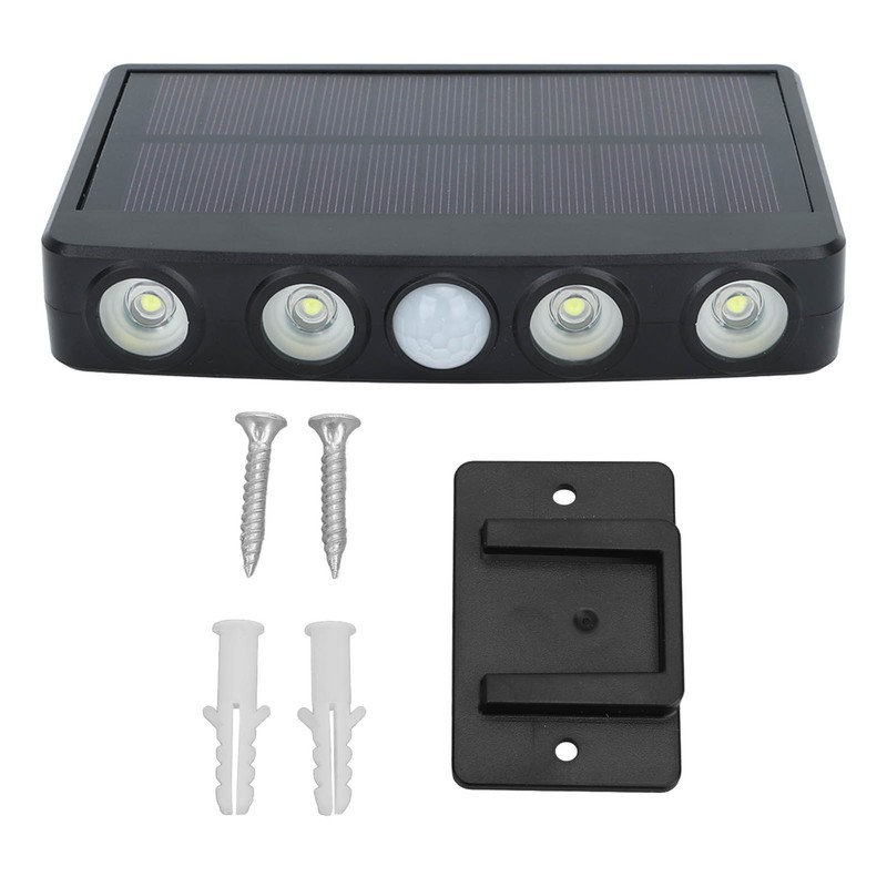 Solar Fence Lights 3 Lighting Modes Motion Sensor Security Lights