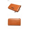 Berkut Croco Embossed Cowhide Leather Plated, Long Wallet, YKK L-Shaped
