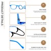 ANDWOOD Blue Light Glasses Kids Girls Boys 2 Pack Computer