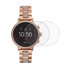 AISELAN Screen Protector for Fossil Gen 4 Q Venture HR Smartwatch, (2pcs) 9H 2.5D Anti-Scratch Screen Tempered Glass Protective Film Fossil HR Gen 4 Q Venture