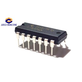 Juried Engineering TL074CN TL074 Quad Low-Noise JFET-Input Operational Amplifier Breadboard-Friendly IC DIP-14 (Pack of 10)