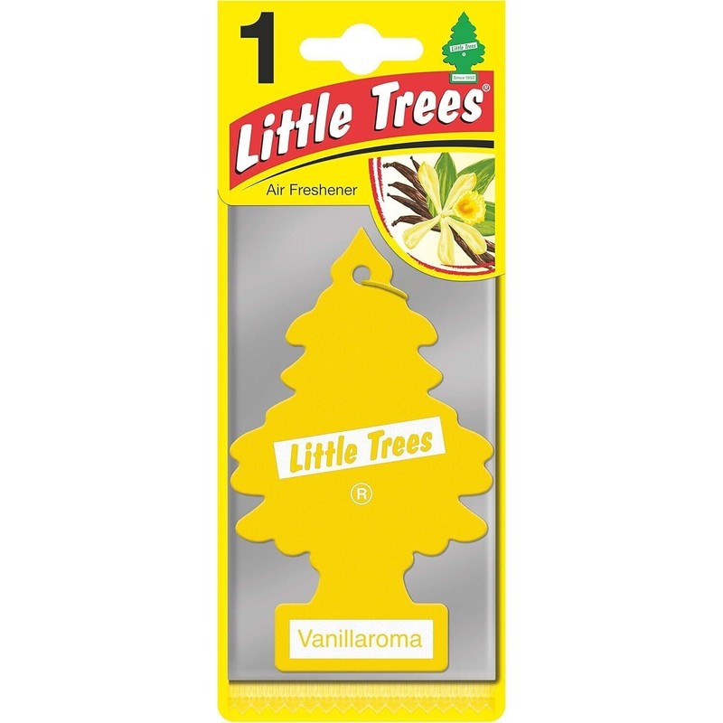 LITTLE TREES Car Air Freshener | Hanging Paper Tree for