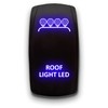ROOF Light LED (Round) - Blue - Laser Etched 5-Pin