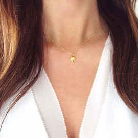 Xduargs Boho Coconut Tree Necklace Choker Gold Palm Tree Choker Necklace Vintage Coconut Tree Pendant Necklace Minimalist Palm Coconut Tree Beach Necklace Jewelry for Women and Girls