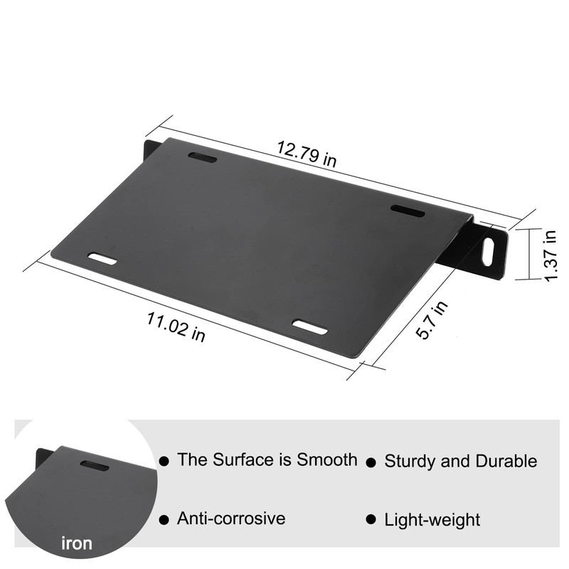 Front License Plate Holder Compatible with Ford Bronco 2021-2024+, Front
