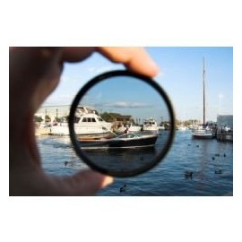 C-PL (Circular Polarizer) Multicoated | Multithreaded Glass Filter (95mm) For Bower 650-1300mm f/8-16 Manual