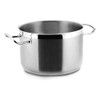 Lacor Eco-Chef Deep Casserole Without Lid, Stainless Steel Silver, 16