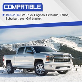 551221 Alternator & Power Steering Bracket Bolt Kit for LS Truck GM Engines 1999-2014 Silverado, Tahoe, Suburban, etc - GM Bracket Replaces# 12554030