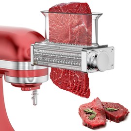 Adjustable Meat Tenderizer for All KitchenAid and Cuisinart Household Stand Mixers, Mixers Accesssories for Kitchen Aid Attachment, Tenderize Meat More Smoothly and Effortless, Dishwasher Safe