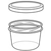 Westmark 409522E3 Screw-On / Twist-off Lids for Preserving Jars, Round,