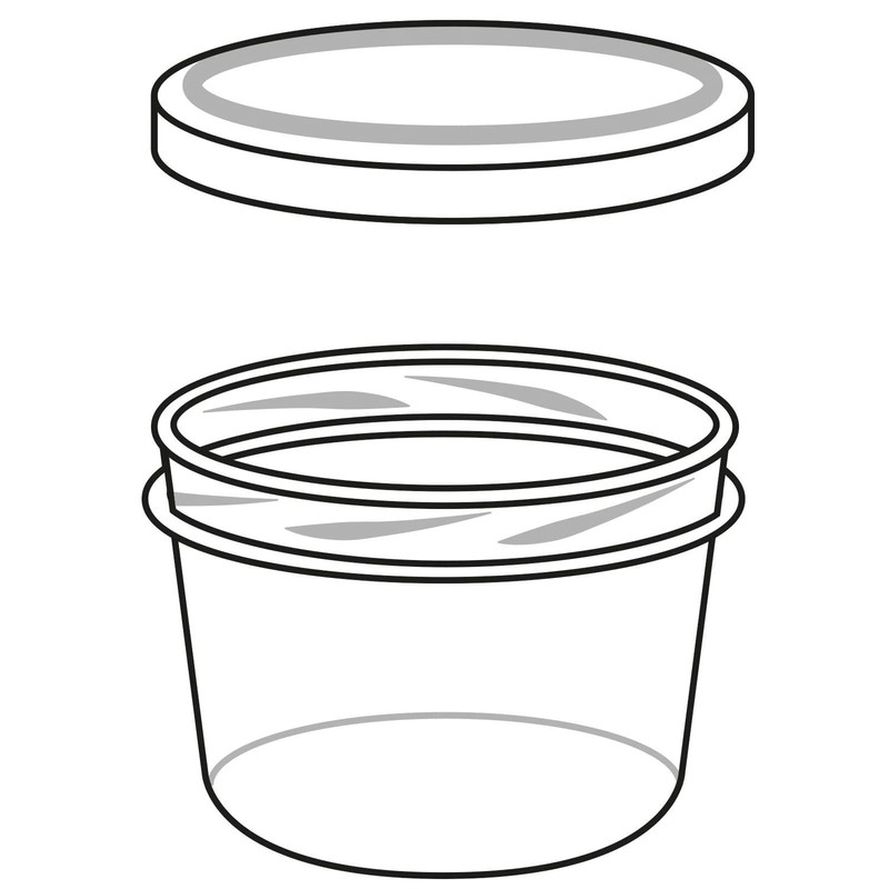 Westmark 409522E3 Screw-On / Twist-off Lids for Preserving Jars, Round,