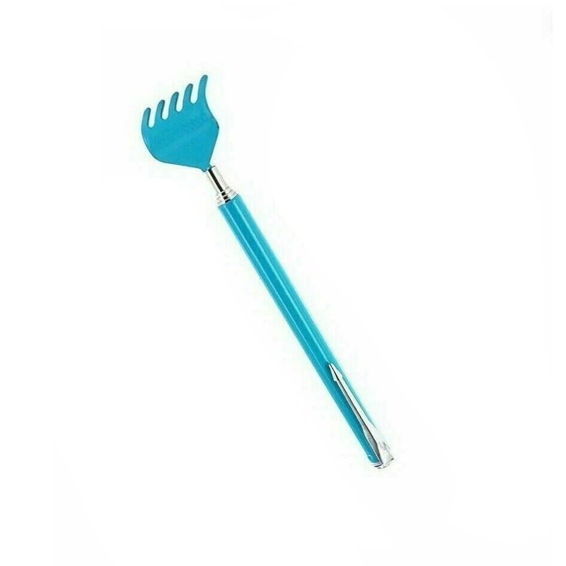 Back Scratcher, Stainless Steel Massager, Telescoping Scratching Tool, Portable Extendable