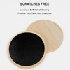 YONGHEE Absorbent Coasters Set of 6, Desert-Like Patterns Natural Sandstone