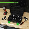 TecoTek 1/2" Drive Deep 6-Point Impact Socket Set, 11-Piece Deep