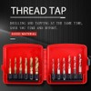 Thread Tap Hex Shank HSS Drill Bits M3 M4 M5