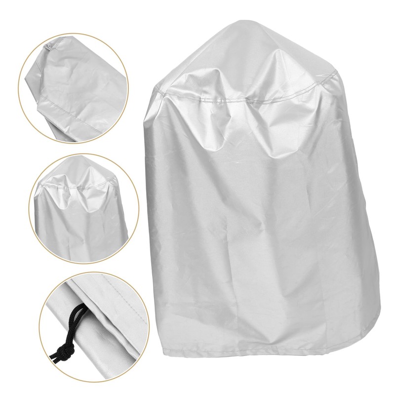 IWOWHERO Polyester Barbecue Grill Cover for Outdoor Use and Easy