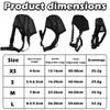 Amexo Muzzle for Dogs, Soft Mesh Muzzle for Small, Medium