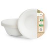 Love Nature Disposable Soup Bowls, 500 ml, Made of Sugar
