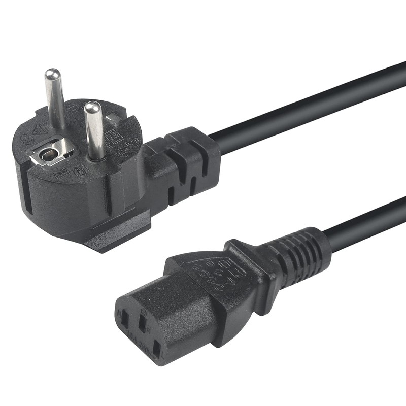 10A 250V Cable Power Cable 1M IEC Cable, 3-Pin Computer