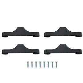 DGZZI 4PCS Desktop Computer AMD CPU Cooler Fan Bracket AM5 with Screws Cooler Bracket Stand Steel Backplate Protection Fan Fixer Bracket Black