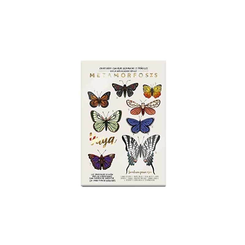 Yuya - Republic Cosmetics Set de Sombras "Metamorfosis" con 18