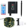 Neoglint 20Meters/65.6Ft 200LEDs Solar Powered Fairy String Light with Controller