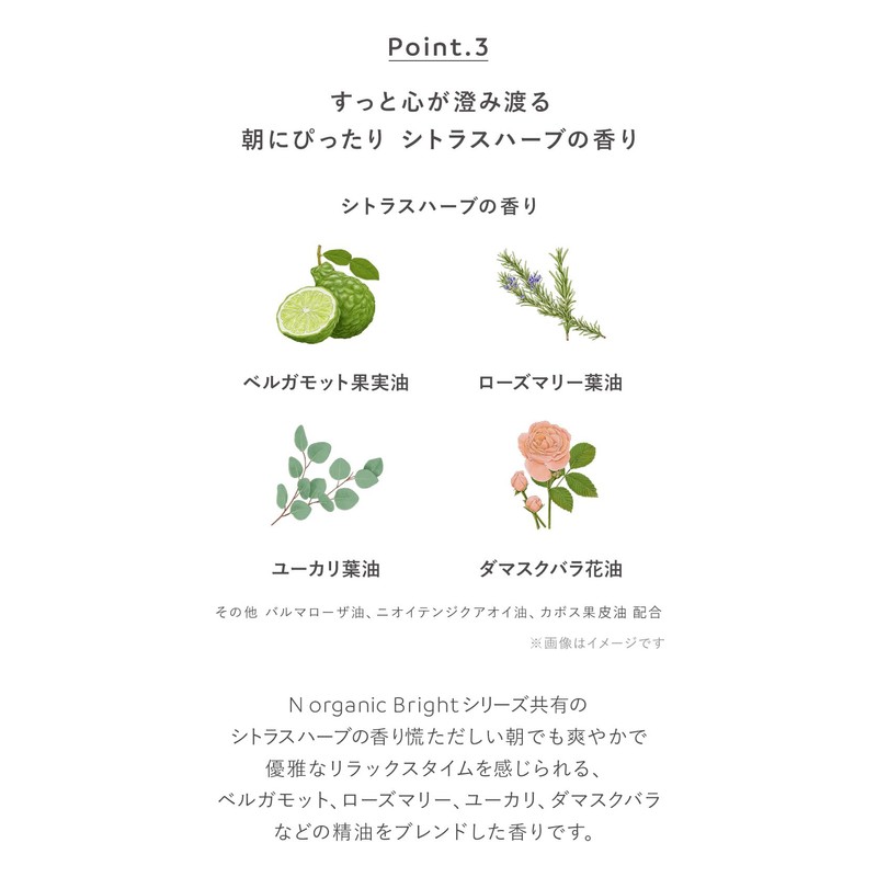 (Face Washing) N organic Bright White, Clear, Gel Wash [5.3