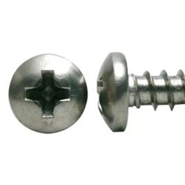 Unbranded/Generic  #12 x 1" Self Tapping Screws Sheet Metal Pan Head Stainless Steel Qty-50