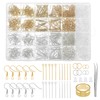 2000Pcs Earring Making Kit, Hypoallergenic Earring Findings Earring Making Supplies