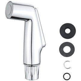 Kitchen Sink Sprayer Replacement, Universal sink sprayer, Kitchen Side Sprayer Head, Pull Out Spray Head, Faucet Sprayer Replacement, Compatible with Delta, Moen, Kohler, OEM (Chrome)