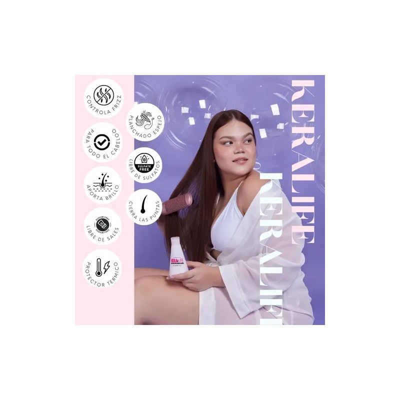 Keratina Keralife - Antifrizz. Nutre. Protector Térmico. Me.